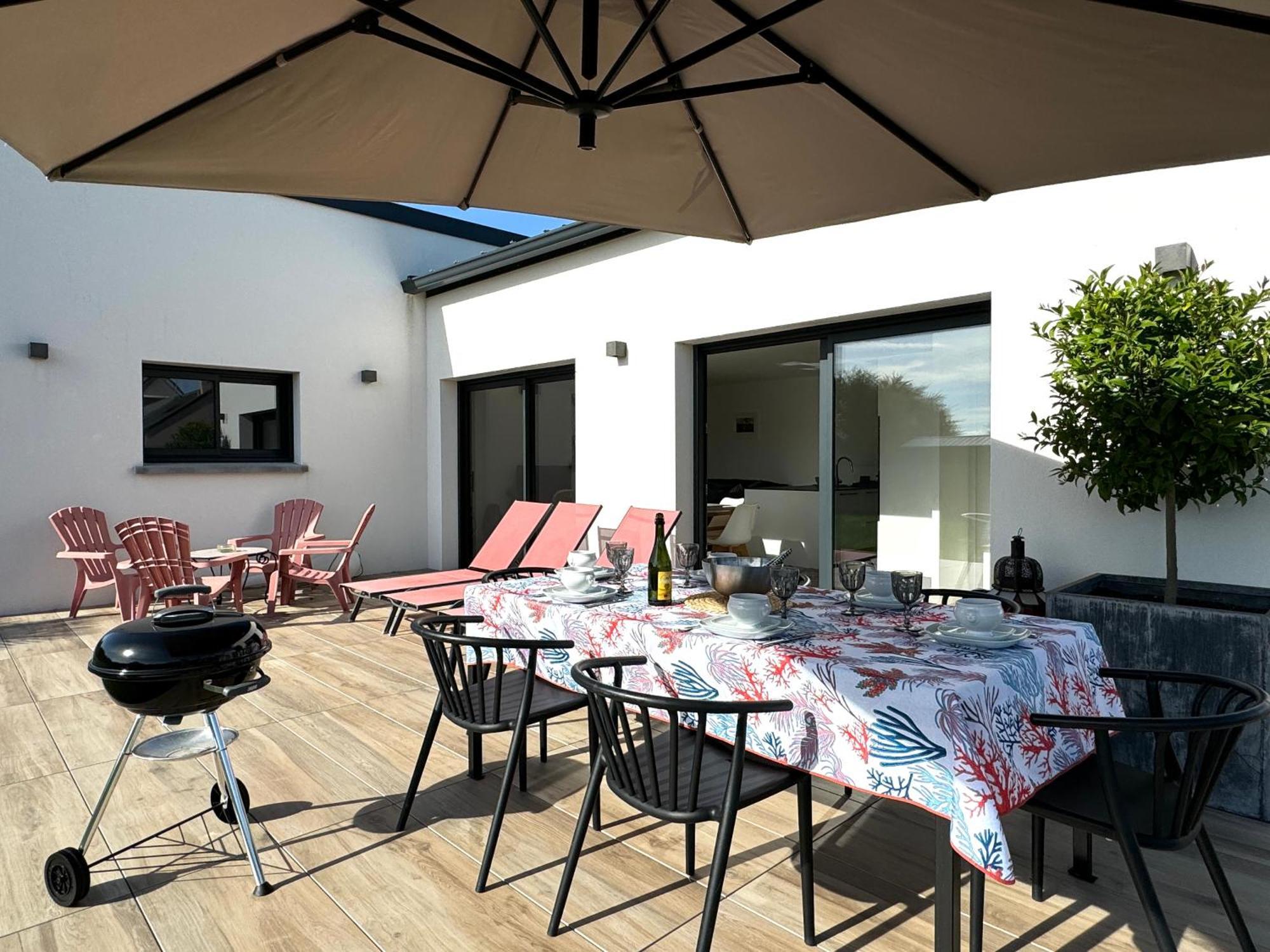 Maison Neuve 4 Etoiles Plain-Pied Proche De La Mer Plurien エクステリア 写真