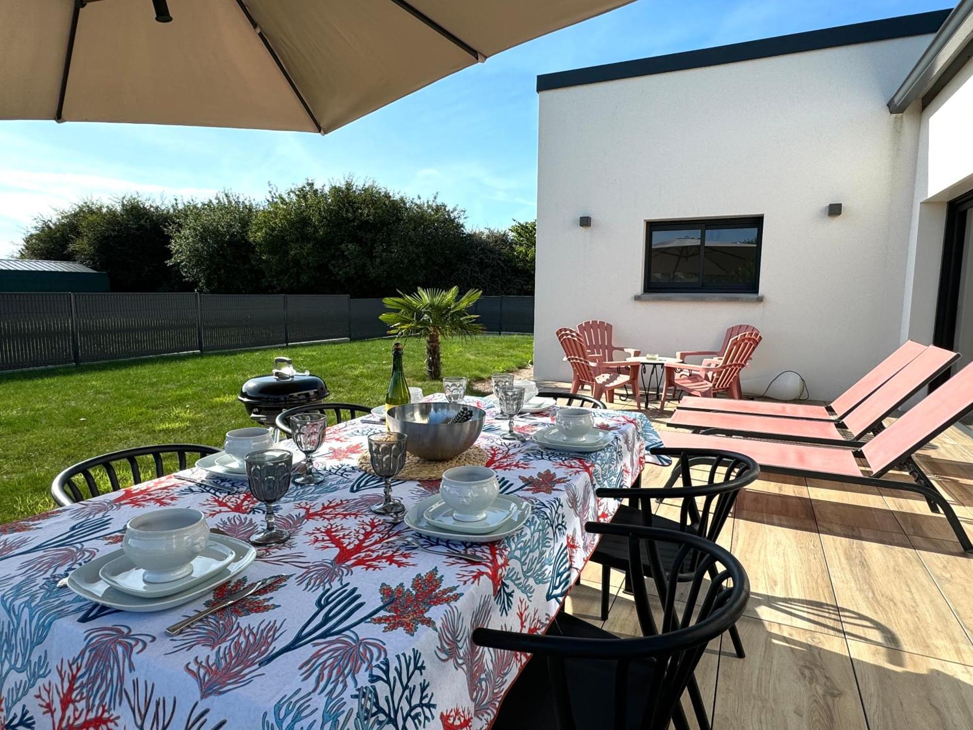 Maison Neuve 4 Etoiles Plain-Pied Proche De La Mer Plurien エクステリア 写真