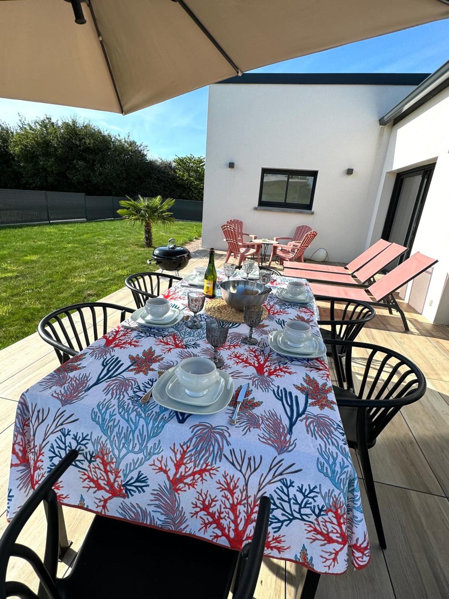 Maison Neuve 4 Etoiles Plain-Pied Proche De La Mer Plurien エクステリア 写真