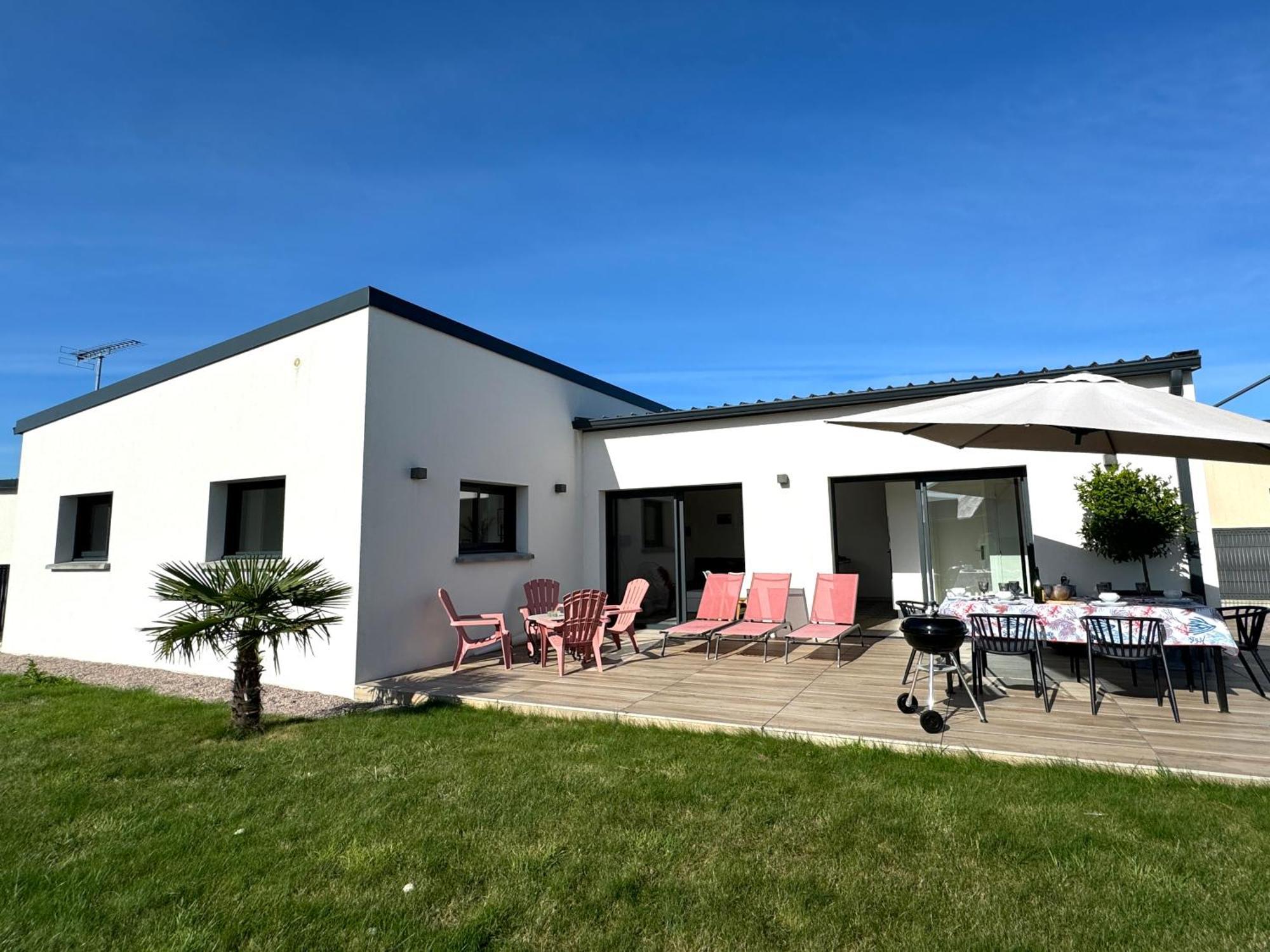 Maison Neuve 4 Etoiles Plain-Pied Proche De La Mer Plurien エクステリア 写真