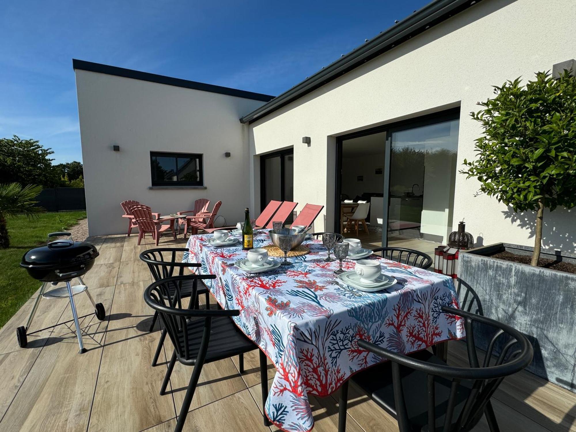 Maison Neuve 4 Etoiles Plain-Pied Proche De La Mer Plurien エクステリア 写真