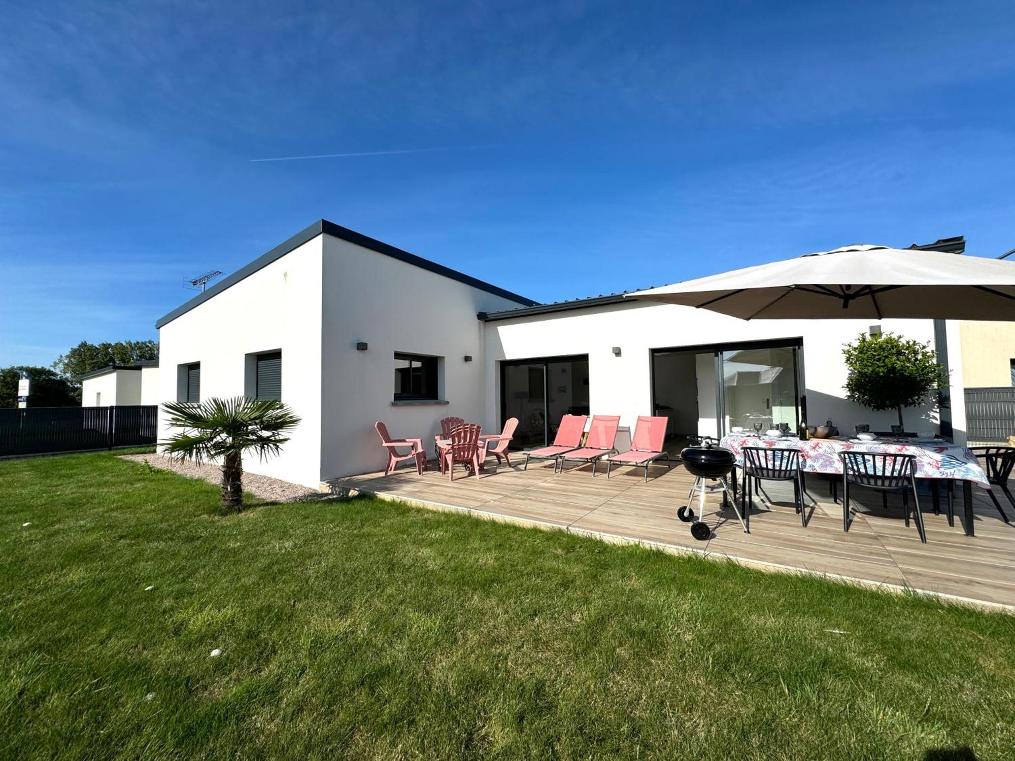 Maison Neuve 4 Etoiles Plain-Pied Proche De La Mer Plurien エクステリア 写真