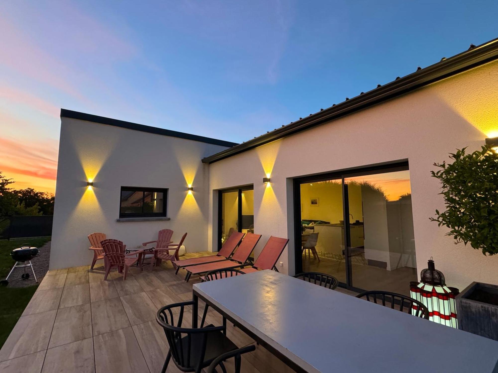 Maison Neuve 4 Etoiles Plain-Pied Proche De La Mer Plurien エクステリア 写真